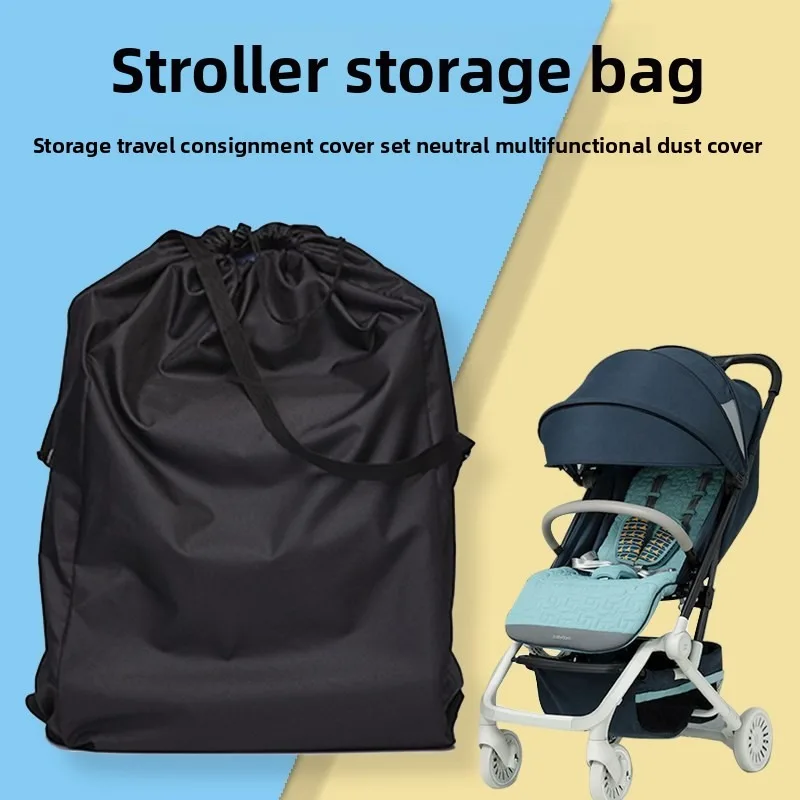 Stroller Accessories - Baby Stroller Storage Bag Universal Dust-proof