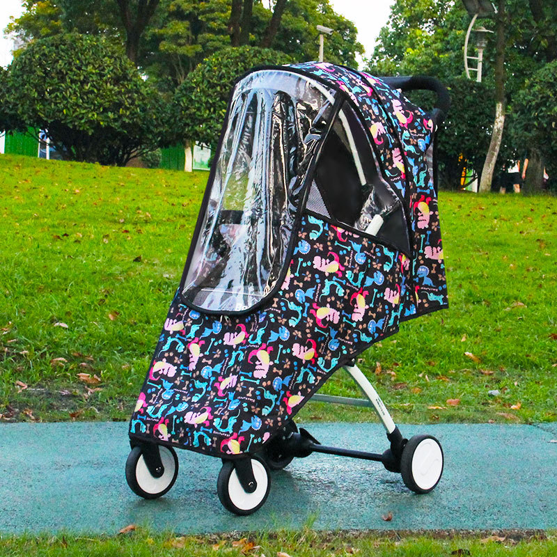 Stroller Rain Cover - Universal Baby Stroller Rain Cover Weather