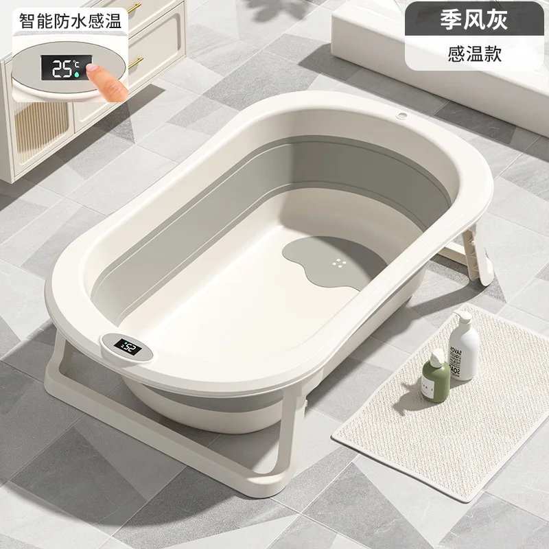 Baby Bath Tub Foldable - Foldable Baby Bathtub Large Portable Infant