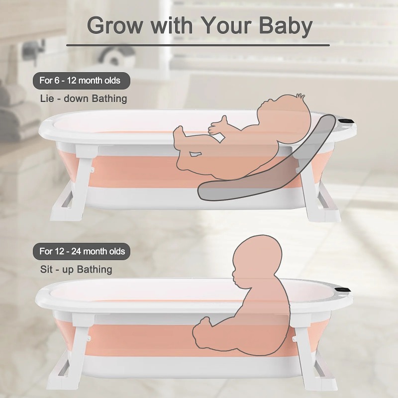 Foldable baby bathtub, lightwe - đánh giá và giá Baby Bath Tub Foldable
