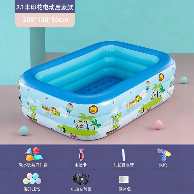 Large Inflatable Swimming Pool - đánh giá và giá Baby Bath Tub Foldable