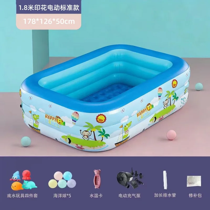 Large Inflatable Swimming Pool - đánh giá và giá Baby Bath Tub Foldable