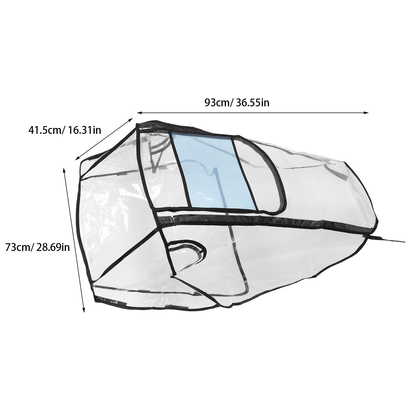 Clear Plastic Stroller Rain Co - đánh giá và giá Stroller Rain Cover