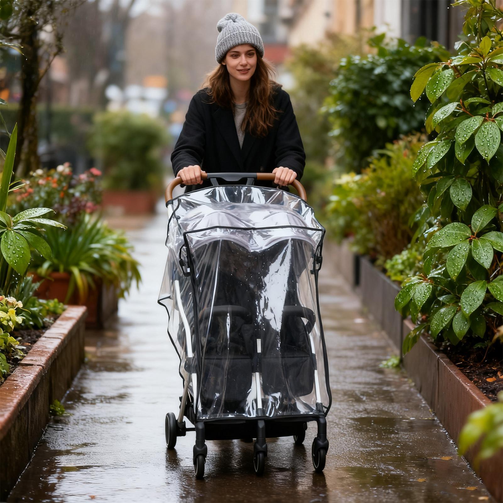 Baby Stroller Rain Cover Windp - đánh giá và giá Stroller Rain Cover