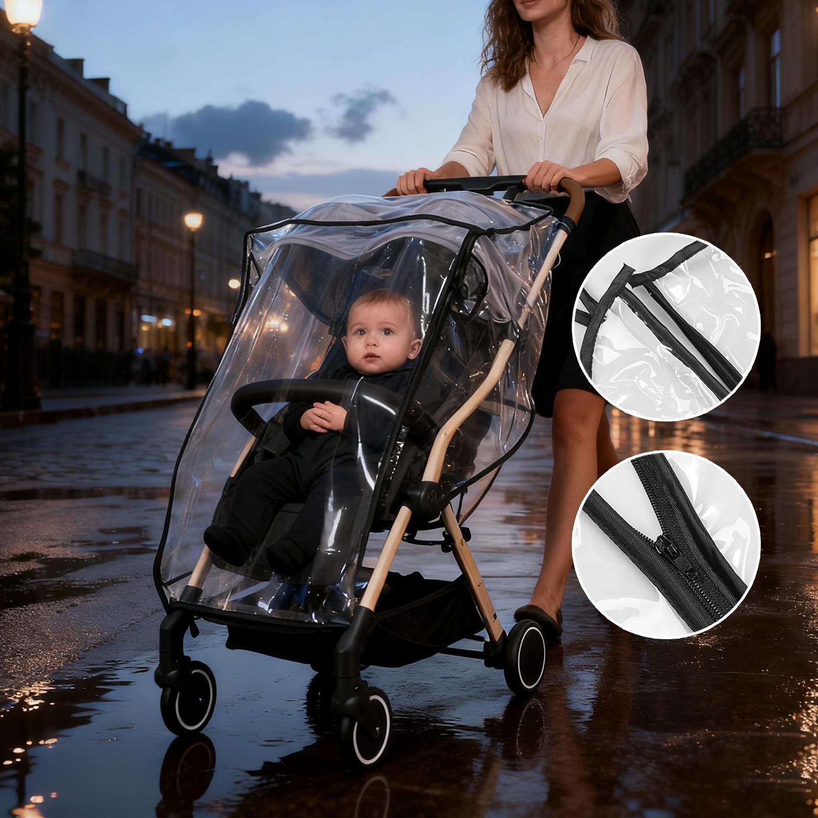 Baby Stroller Rain Cover Windp - đánh giá và giá Stroller Rain Cover