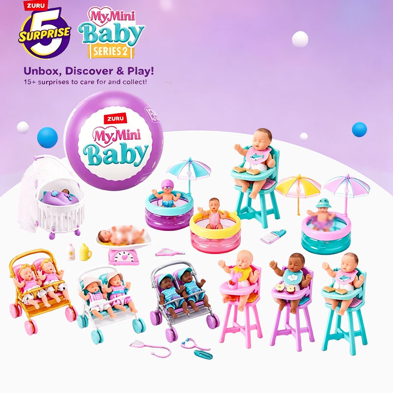 My Mini Baby Series ZURU 5 Sur - đánh giá và giá Baby Products Brands