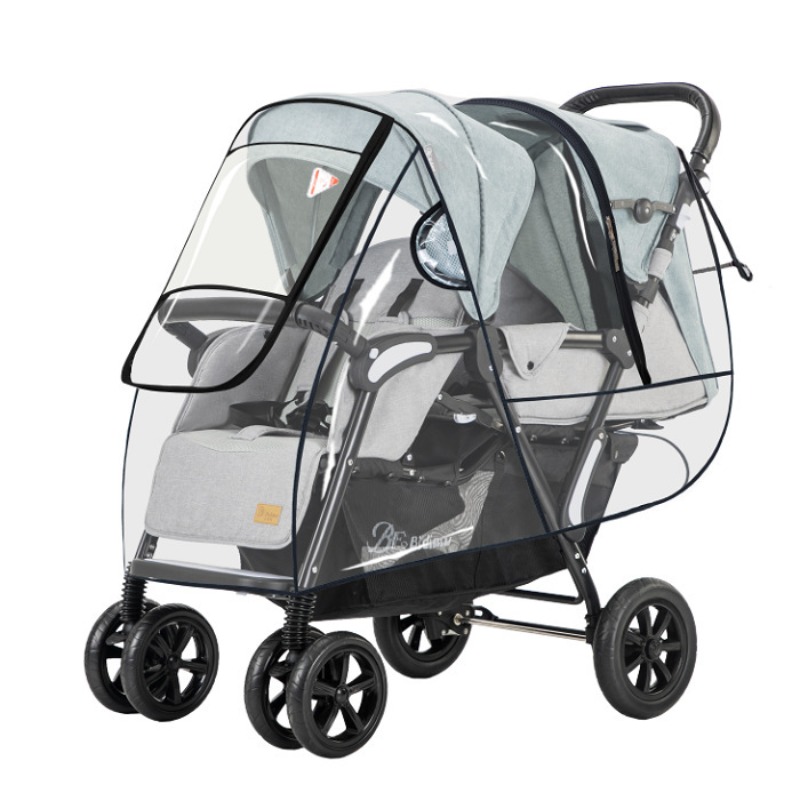 Twin Stroller Rain Cover Doubl - đánh giá và giá Stroller Rain Cover
