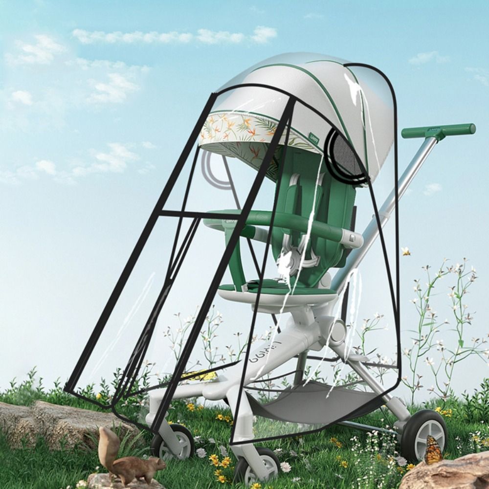 Transparent Baby Strollers Rai - đánh giá và giá Stroller Rain Cover