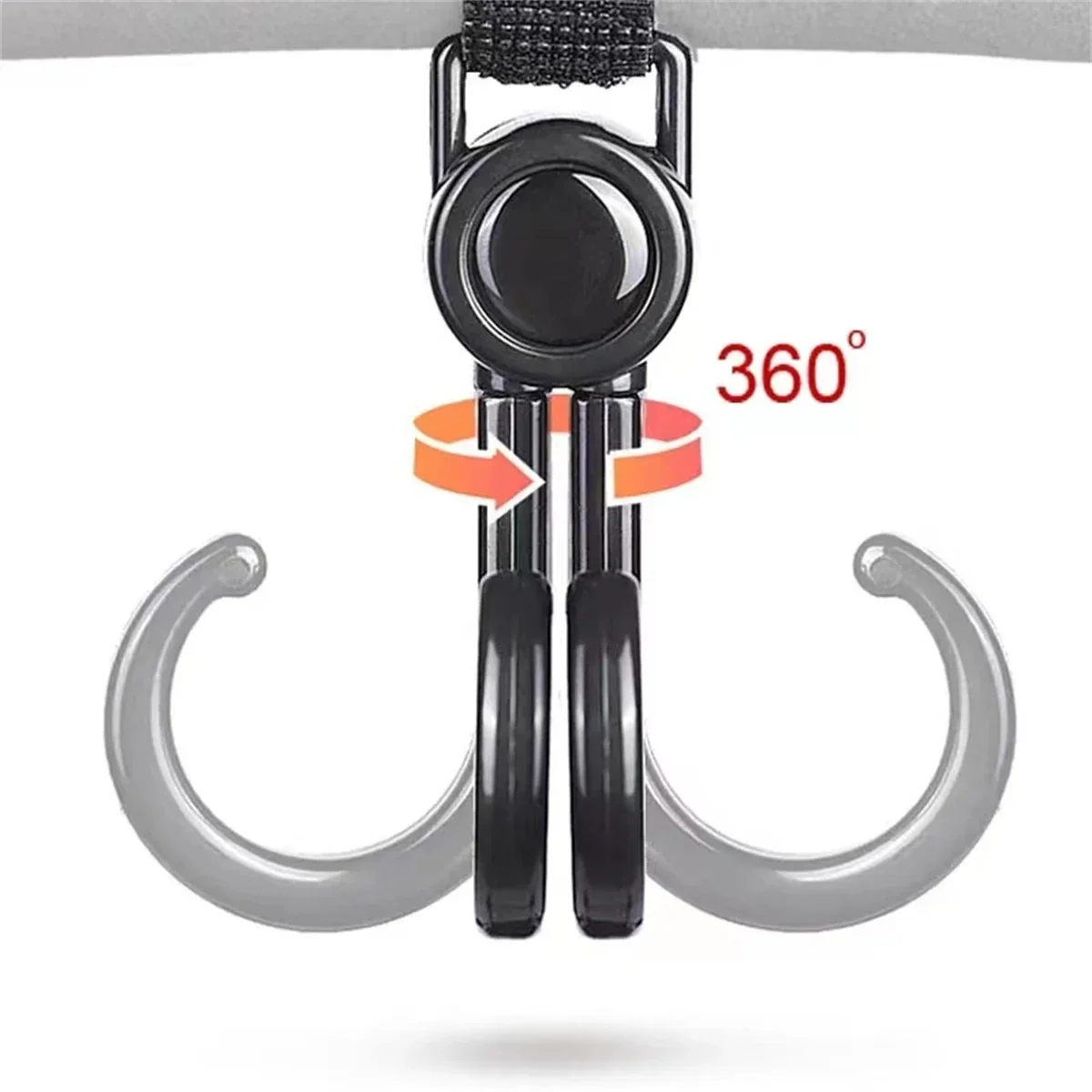 2PCS Hooks for Stroller Car Sh - đánh giá và giá Stroller Accessories