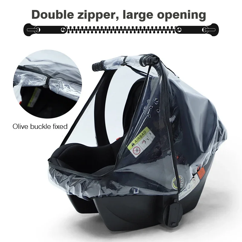Baby Cart Basket Rain Cover Wi - đánh giá và giá Stroller Rain Cover