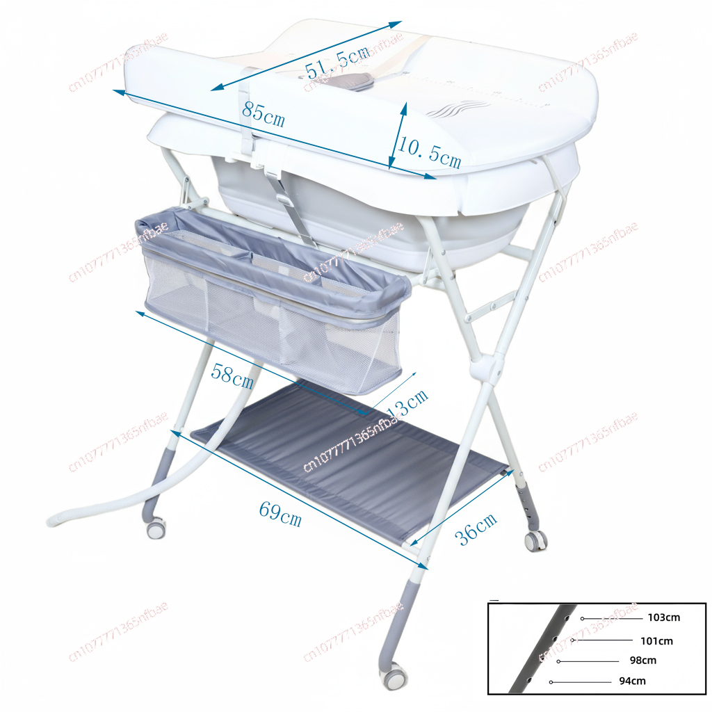 Baby Bath Tub & Changing Table - đánh giá và giá Baby Bath Tub Foldable