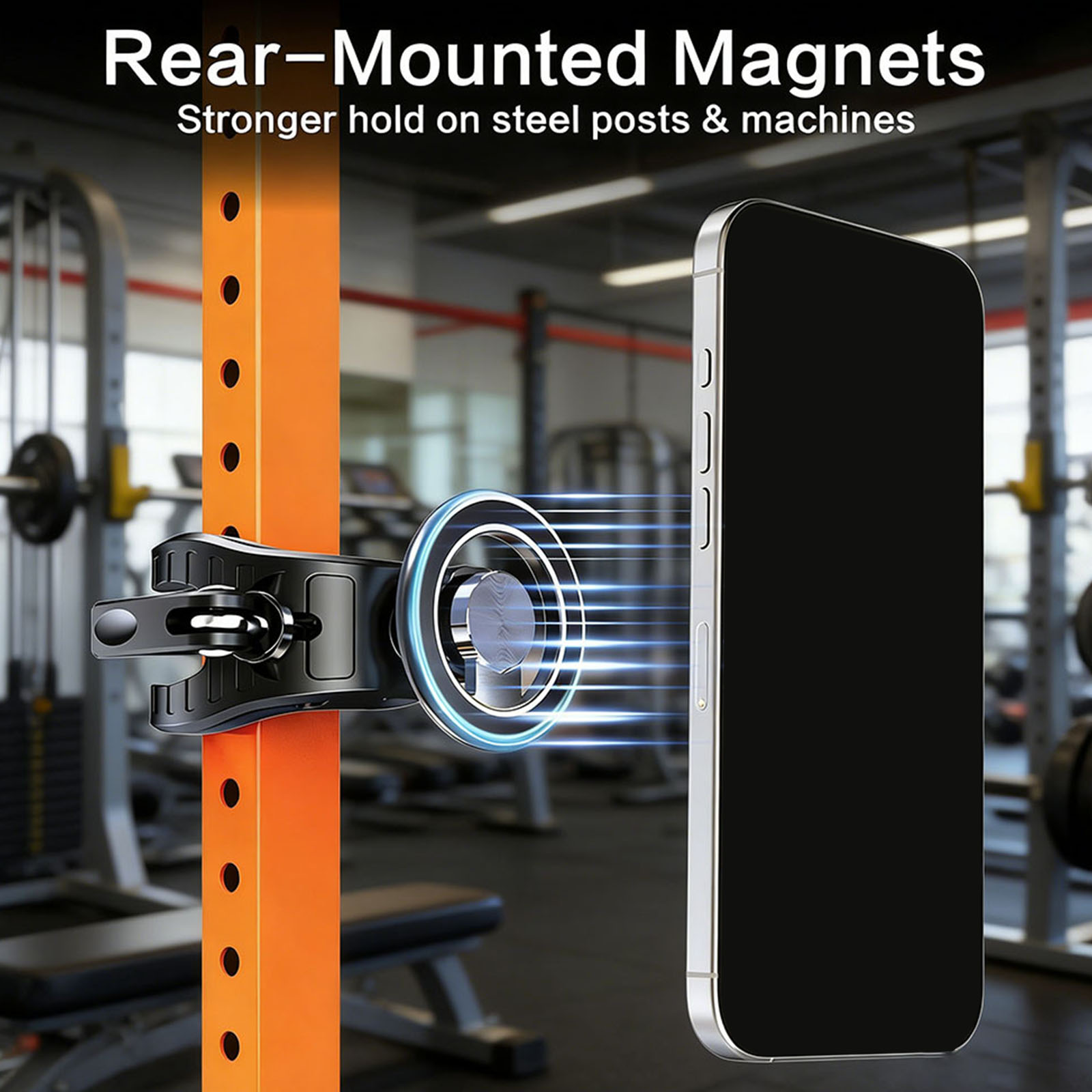 Magnetic Phone Holder Clamp Mo - đánh giá và giá Stroller Accessories