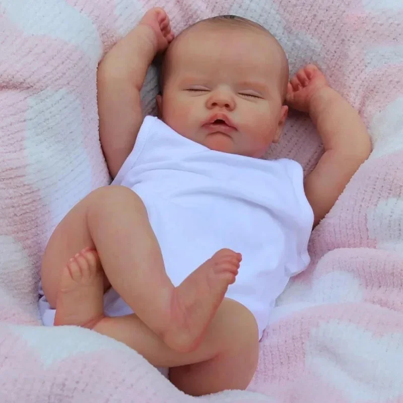 19inch Quinbee Sleeping Reborn - đánh giá và giá Baby Products Drawing