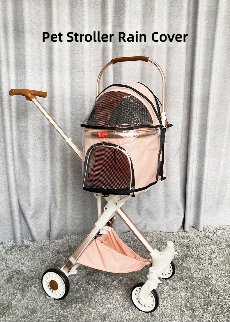 Pet Stroller Rain Cover, Trans - đánh giá và giá Stroller Rain Cover