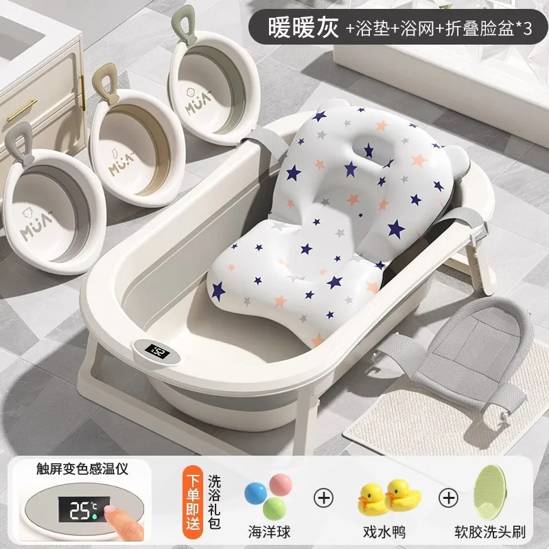 Foldable Baby Bathtub Large Po - đánh giá và giá Baby Bath Tub Foldable