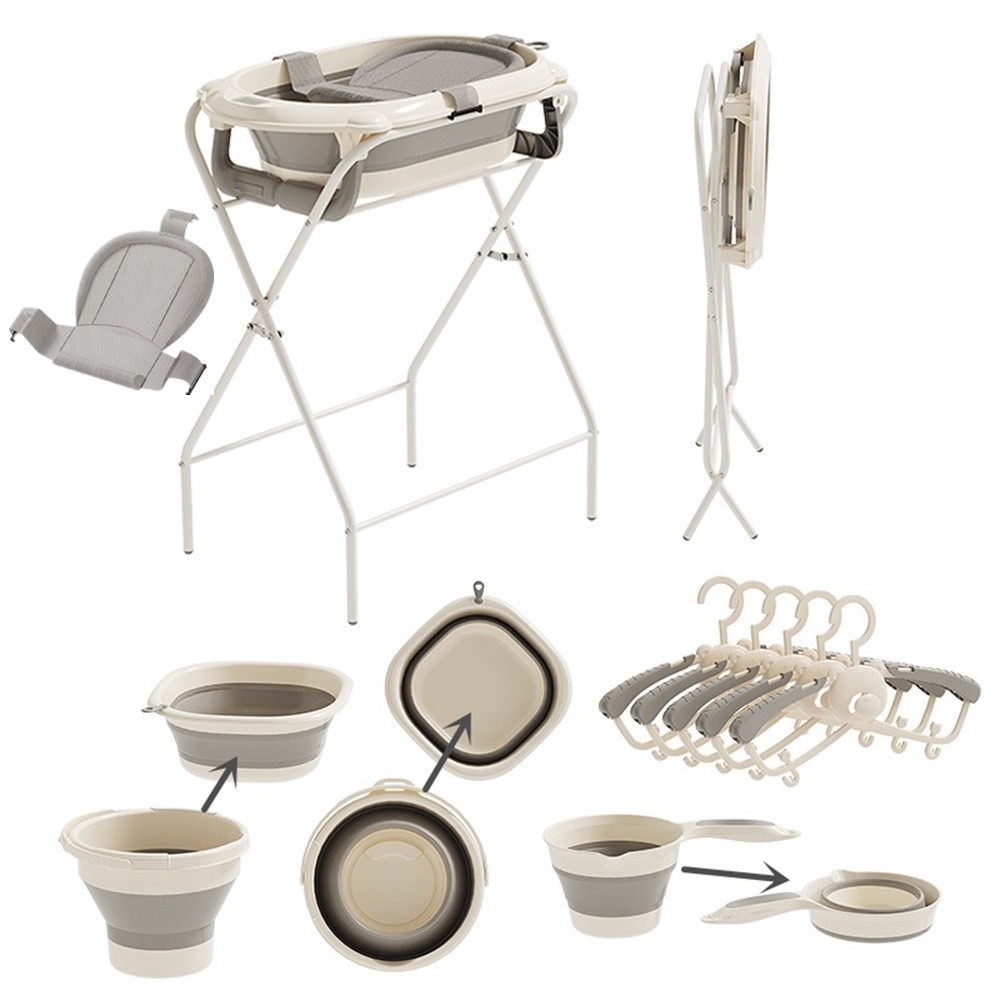 All-in-One Foldable Baby Bath  - đánh giá và giá Baby Bath Tub Foldable