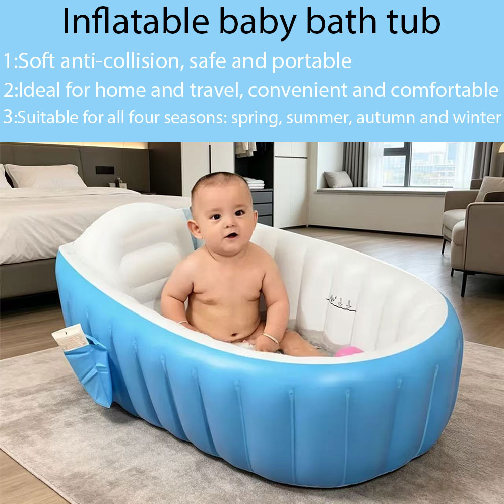 Inflatable Baby Bathtub with A - đánh giá và giá Baby Bath Tub Foldable