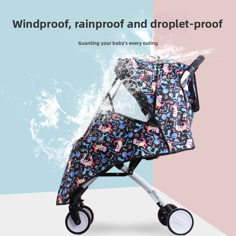 Universal Baby Stroller Rain C - đánh giá và giá Stroller Rain Cover