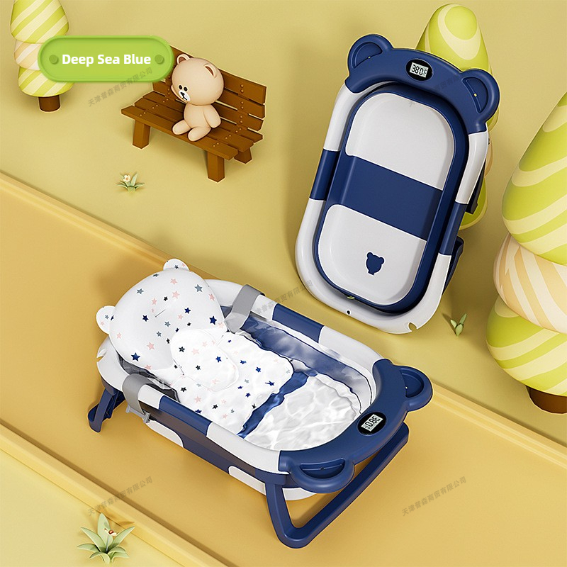 Foldable Baby Bath Tub Intelli - đánh giá và giá Baby Bath Tub Foldable