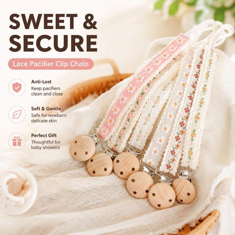 Lace Pacifier Clip Chain for N - đánh giá và giá Baby Products 1 Year